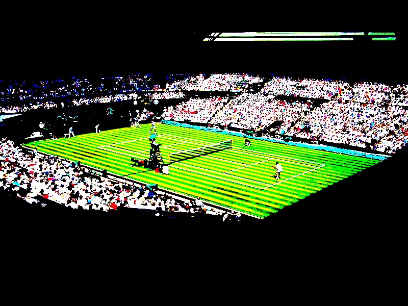Wimbledon centre court.